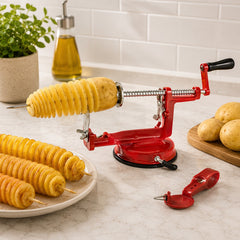 Assorted Spiral Potato Chips Cutter – Manual Twister & Slicer for Homemade Potato Snacks