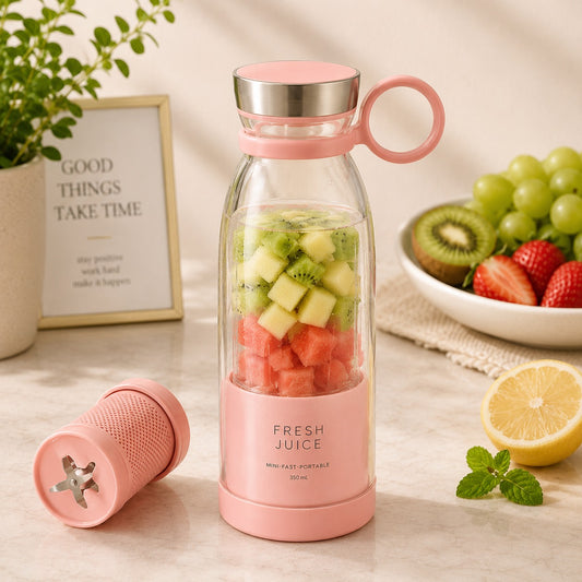 Rechargeable Mini Portable Juicer – Compact Fresh Juice Blender