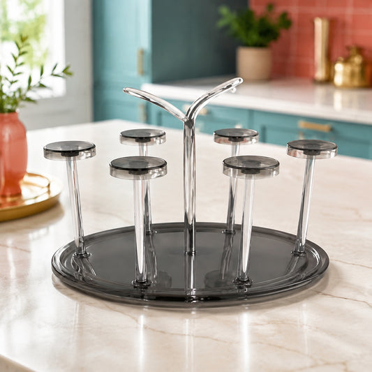 Glass Holder – Multipurpose Organizer for Drinking Glasses, Cups & Dining Essentials