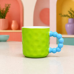 Colourful Bubble Handle Mug
