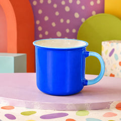 Colourful Two-Tone Ceramic Coffee Mug – Modern Tea & Coffee Cup