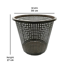 Hero Waste Bin – Durable Plastic Mesh Dustbin for Home & Office (30cm x 27cm)