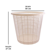 Hero Waste Bin – Durable Plastic Mesh Dustbin for Home & Office (30cm x 27cm)