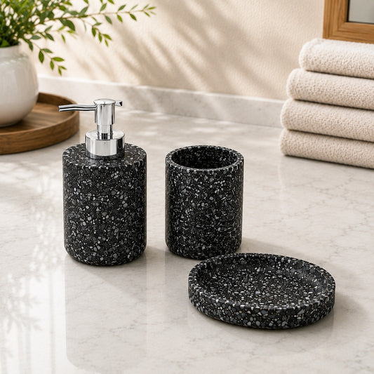 Assorted 3PC Ceramic Bath Set K001B