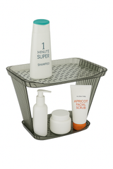 2-Layer Bathroom Rack – Acrylic Storage Organizer