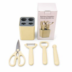 5-Piece Silicone Kitchen Utensil Set