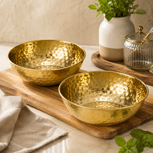 1 Pc Golden Bowl