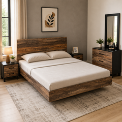 Flamingo - Bed & Dresser