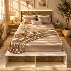 Mike Single Size Bed - Habitt