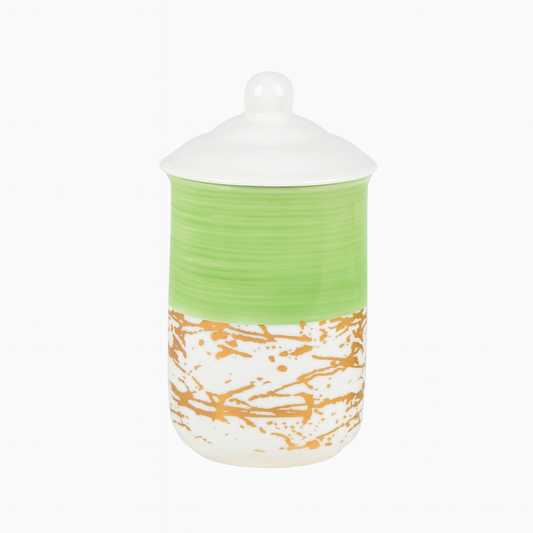 Solecasa Airtight Jar  Ceramic Storage Jar with Lid (Assorted Colors)