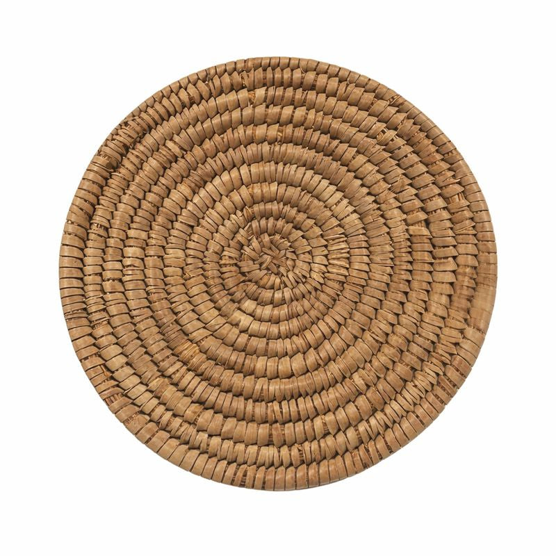 Coconut Jug Coaster – 6 Inch | Handcrafted Natural Table Protector