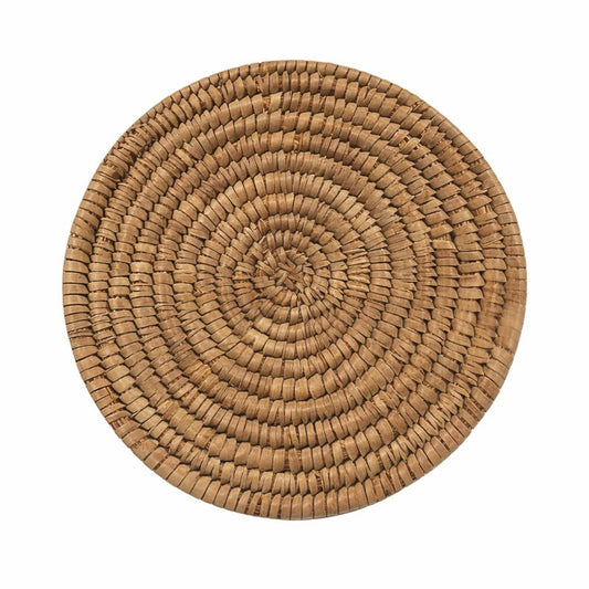 Coconut Jug Coaster – 6 Inch | Handcrafted Natural Table Protector