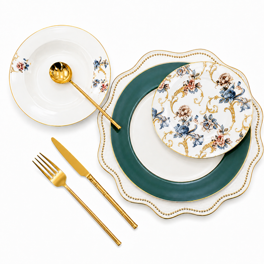 Prestige 18-Piece Plate Set | Elegant Complete Dining Collection