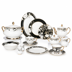 Elegant Dinner Set – 65 & 89 Pieces | Complete Dinnerware Set for Dining & Serving