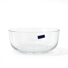 3-Piece Clear Glass Bowl Set – 2200 ml Large Multi-Purpose Mixing & Serving Bowls