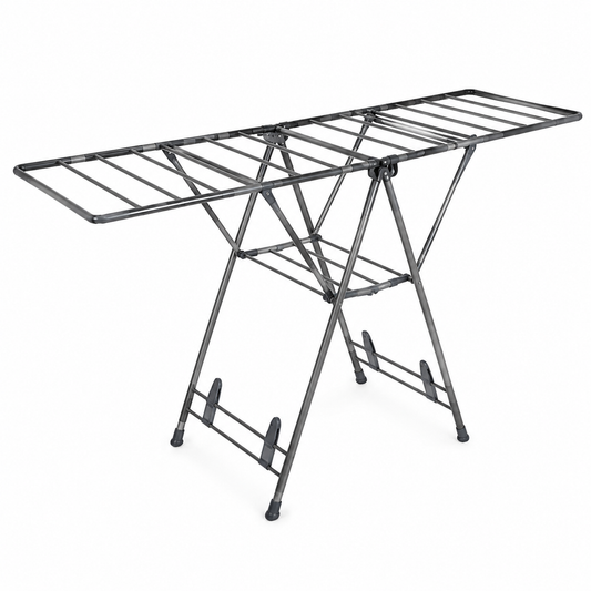 Stainless Steel Foldable Clothes Drying Rack – 160 × 50 × 95 cm