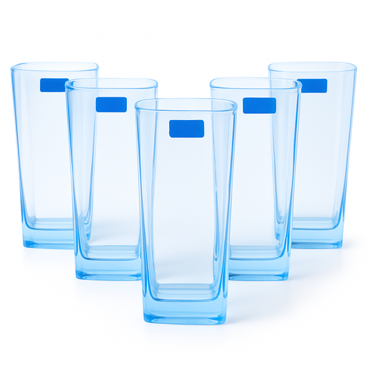 Colored Tumbler Glass – 315ml (Set of 6)