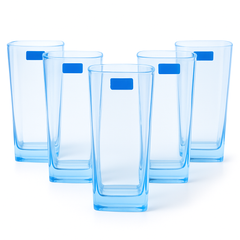 Colored Tumbler Glass – 315ml (Set of 6)