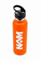 Sport Straw Vacuum Insulated Bottle – Orange Stainless Steel Water Bottle - Habitt