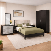 Oxford - Bed, Dresser & 2 Door Wardrobe - Habitt