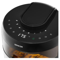 Sencor SFR5010BK Vita Fryer – 5 L Oil-Free Digital Air Fryer with LED Display & Touch Controls, 1500 W