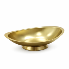 Golden Food Bowl – 17 cm | 23 cm