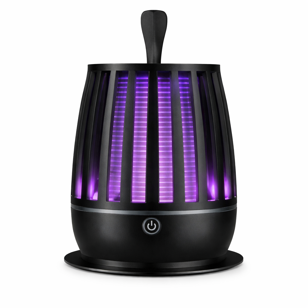 Electric Mosquito Killing Lamp – UV LED Insect Killer with Silent Indoor Bug Zapper - Habitt
