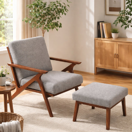 Nerra Chair with Stool - Habitt