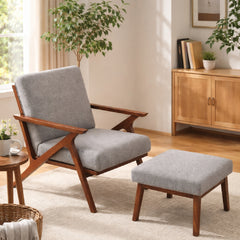 Nerra Chair with Stool - Habitt