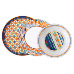 4 Person Plates Set of 12 Pcs - Habitt