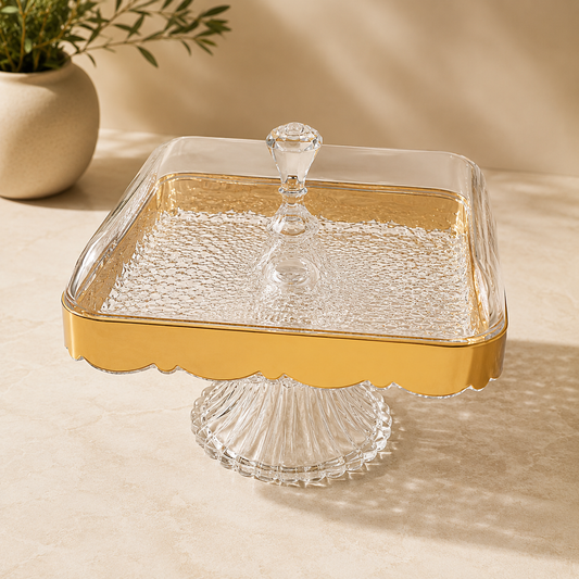 Dry Fruit Serving Set with Stand – Small and Large