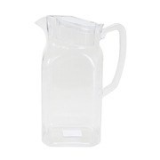 SQ Jug 1900ml – Available in Sky Blue, Purple, Orange, Clear, Amber & Blue | Premium Polycarbonate Square Pitcher - Habitt