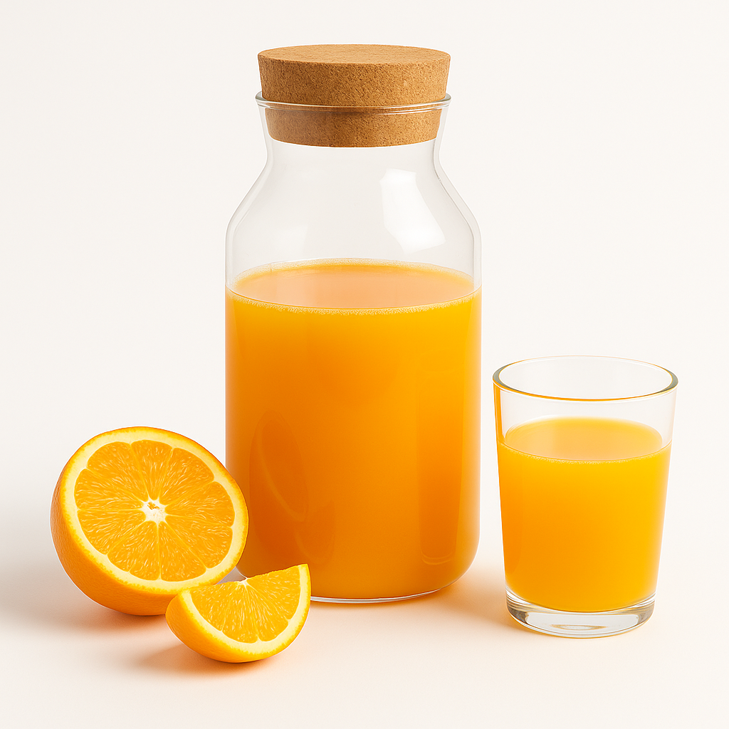 Borosilicate Glass Jar 1100ml – Airtight Storage Container with Cork Lid