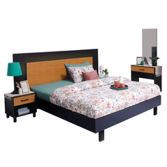 Ozmane Set  (bed with sides, dresser and mirror)