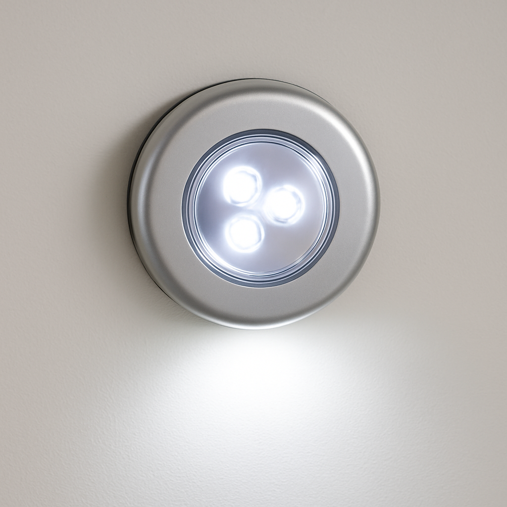 Stick Touch LED Light for Easy Wireless Lighting in Cabinets, Closets & Bedrooms