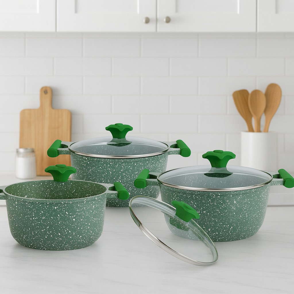 Prestige Essentials 6-Piece Set – Green