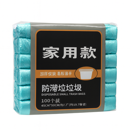 100 Pcs Dustbin PVS Shoppers (45×50 cm) – Strong Disposable Garbage Bags for Home, Office & Kitchen