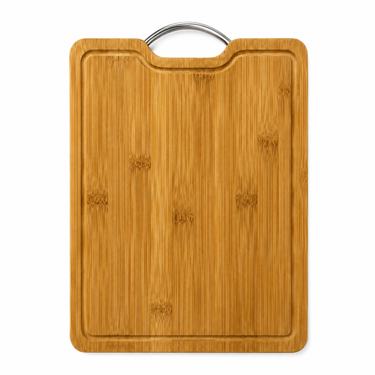 Wooden Cutting Board with Handle – 26x38CM & 30x43CM | Kitchen Chopping, Slicing & Food Preparation Board