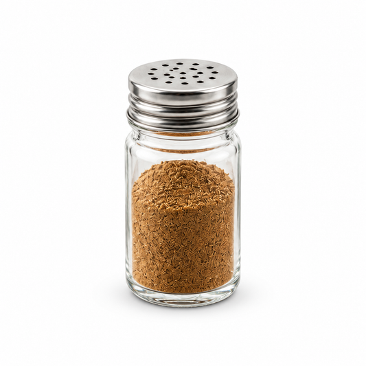 Castor 330ml Glass Spice Shaker – Premium Glass Seasoning Container