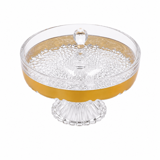 Elegant Dry Fruit Serving Bowl with Stand – Small & Large