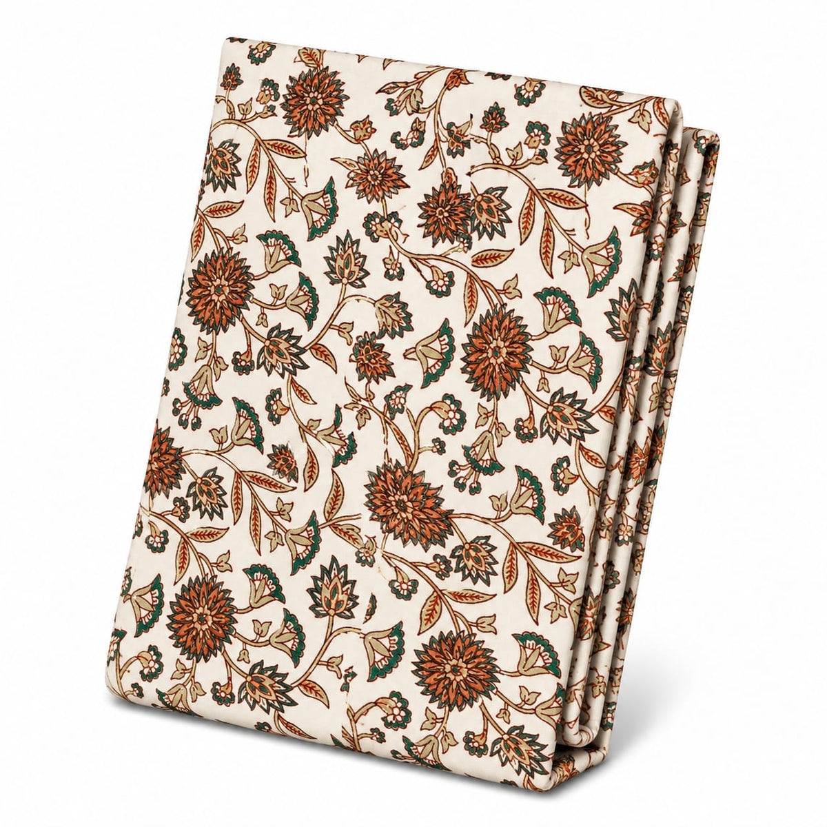 Golden Green Double Quilt Cover (90 × 96 inches)