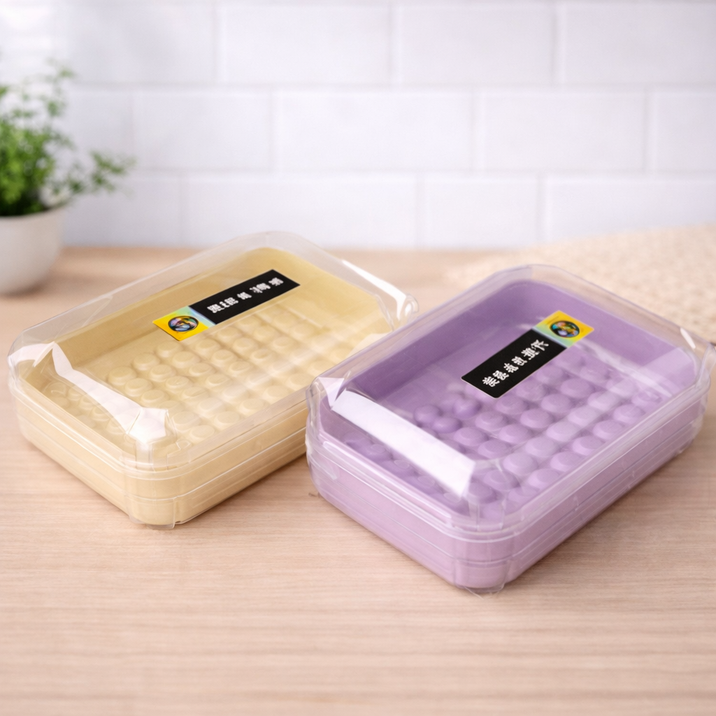 Assorted Wheat Soap Dish with Cover - Habitt