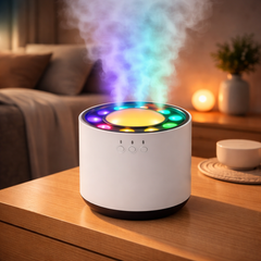Multi-Function Humidifier with LED & Aroma Diffuser - Habitt