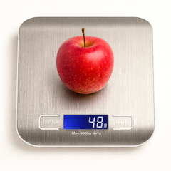 Electronic Kitchen Scale (Steel) KE-3 – Digital Food Weighing Scale