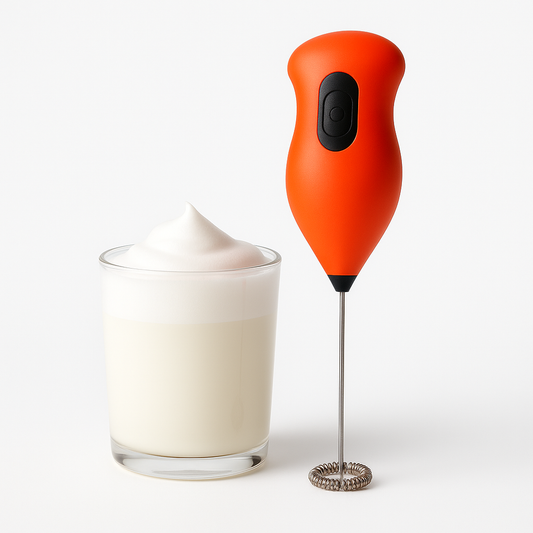 Hong Xin Electric Coffee Beater – Handheld Battery-Operated Milk Frother