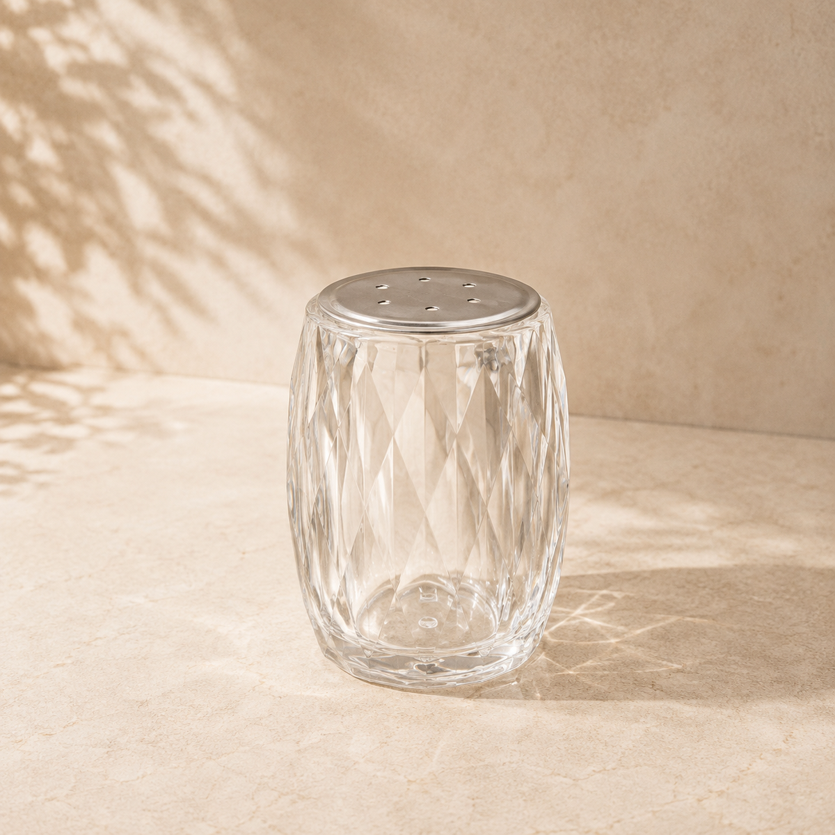 1 Pc Acrylic Salt Bottle | Transparent Multipurpose Kitchen Storage Container