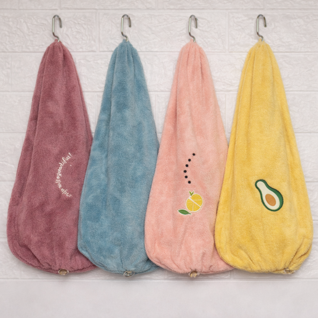 Hair Towel – Soft Microfiber Quick Dry Hair Wrap