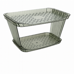 2-Layer Bathroom Rack – Acrylic Storage Organizer