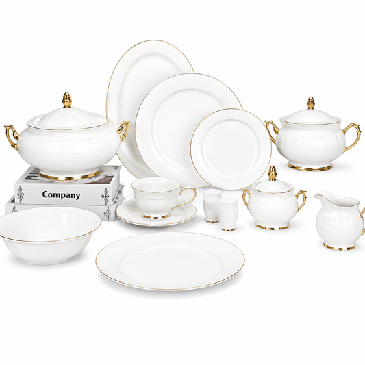 Signature 89-Piece Dinner Set | Elegant Complete Tableware Collection