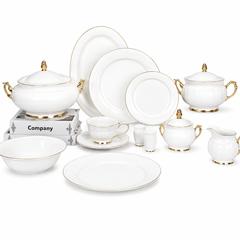 Signature 89-Piece Dinner Set | Elegant Complete Tableware Collection